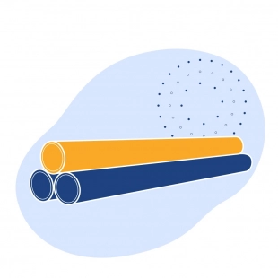 Алюминиевая труба прессованная круглая 300 мм АД31Т1 ГОСТ 18482-2018