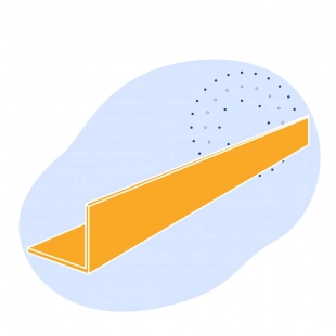 Уголок алюминиевый равнополочный 120х14х14 мм АД31Т ГОСТ 13737-90