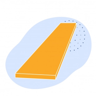 Бронзовая полоса 4.5 мм БрБ2 ГОСТ 1789-2013