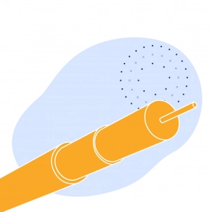 Радиочастотный безгалогенный кабель 4.8 мм 75 Ом РК 75-4.8-319нг(А)-HF