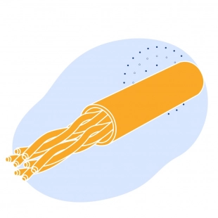 Кабель связи бронированный 150 пар 0.5 мм ТППэпБ ГОСТ 31943-2012