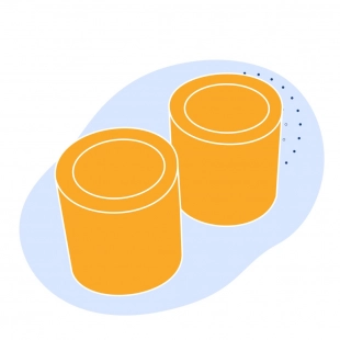 Капролоновая втулка 250х1400 мм белая ПА 6