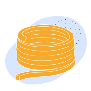 Сальниковая набивка АП квадратная 20 мм ГОСТ 5152-84