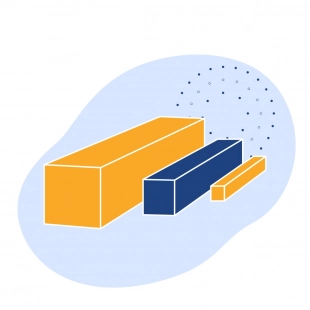 Пруток стальной квадратный 130 мм ст45 ГОСТ 2591-2006