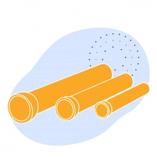 Стеклопластиковая труба обсадная 50х8.4 ГОСТ Р 53201-2008