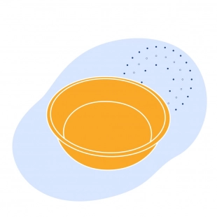 Чаша из стеклоуглерода №3 40 мл 60х22 мм