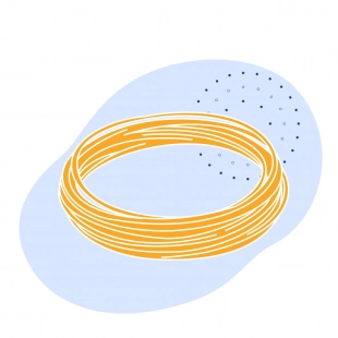 Золотая проволока 0.11 мм Зл 99.99 ГОСТ 7222-2014