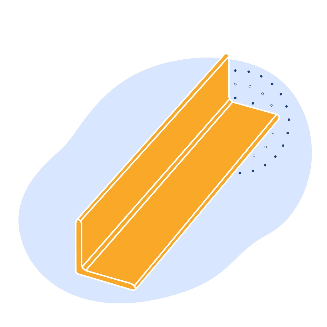 Анодированный уголок 100х50 мм АД31