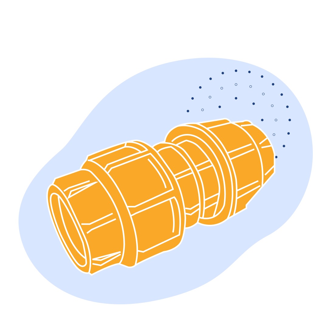 Муфта ПНД Ду 63 мм
