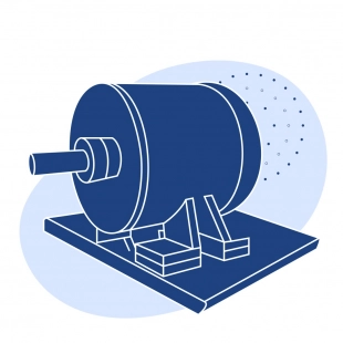 Двигатель буровой установки BS403 400 кВт 400 В