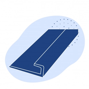 L-образный профиль стальной 125х125х14 мм СТ0 ГОСТ 8509-93