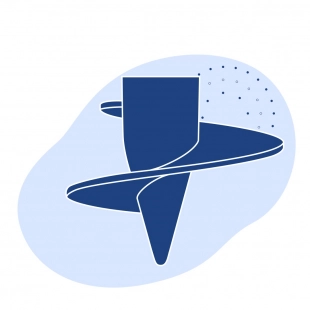 Наконечник для винтовой сваи 325 мм