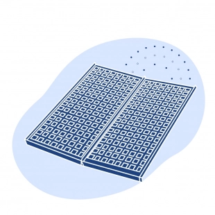 Сетка для грохотов ГОСТ 3306-88 70x10x4500x1750 мм