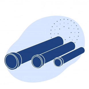 Стеклопластиковая труба обсадная 50х8.4 ГОСТ Р 53201-2008