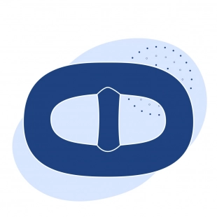 Якорное звено увеличенное с распоркой ГОСТ 228-79 48x288x192x173 мм