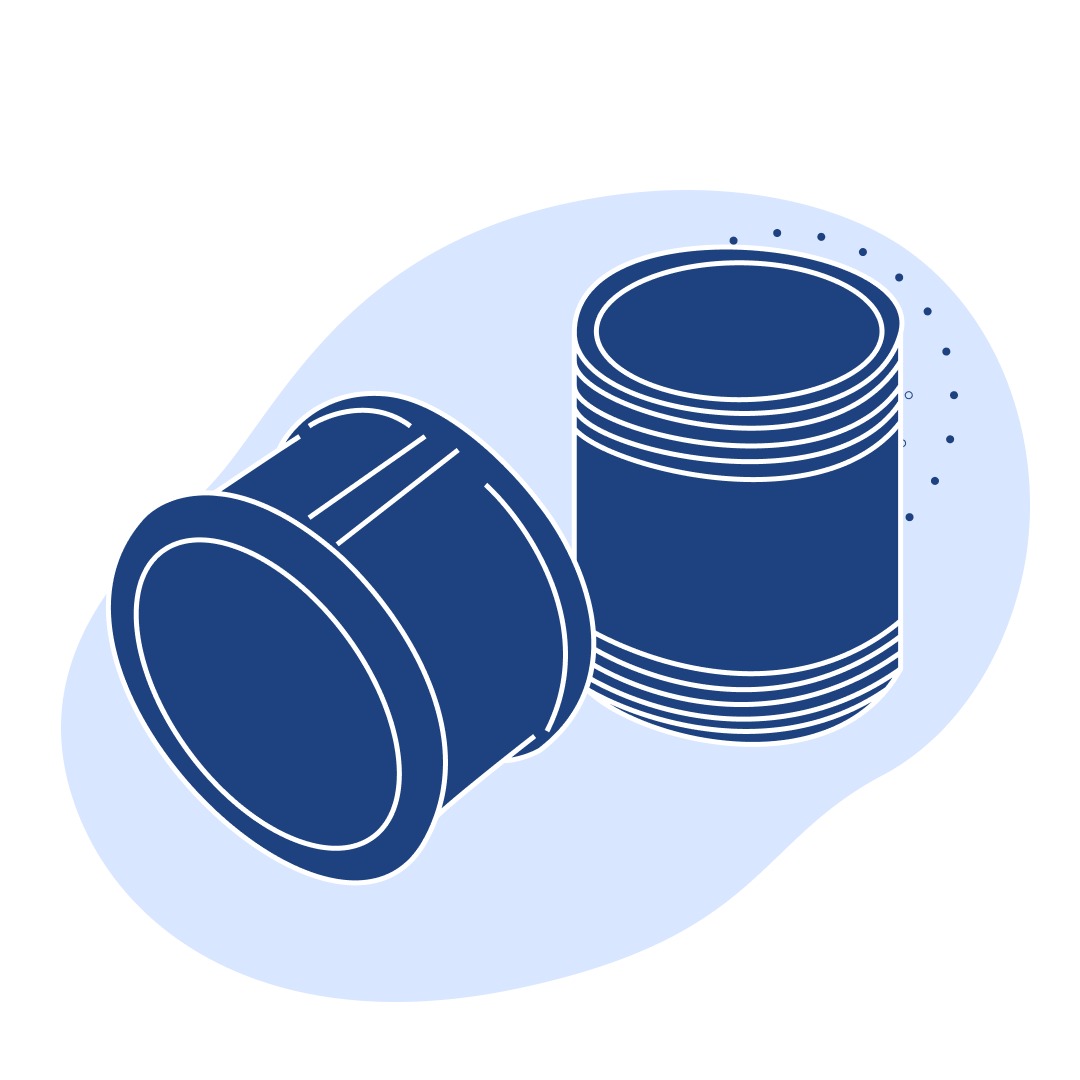 Муфта БТС 178х190 мм Д ст45 ГОСТ 632-80