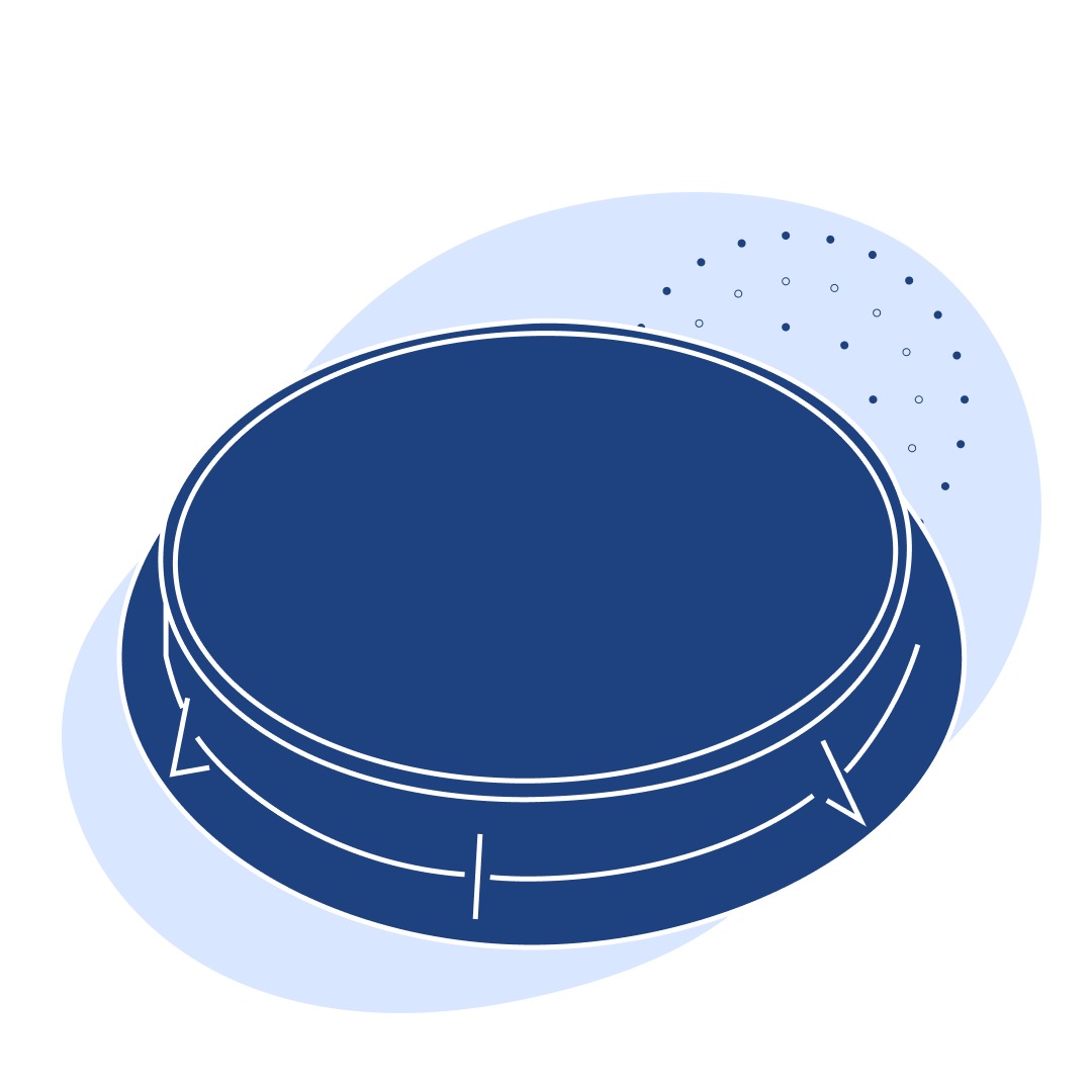 Люк средний 743x600x87 мм 45 кг